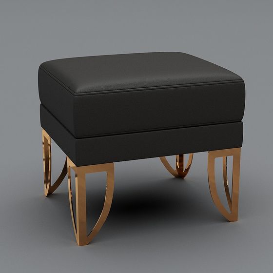 Urban Minimalist Stool 3D model