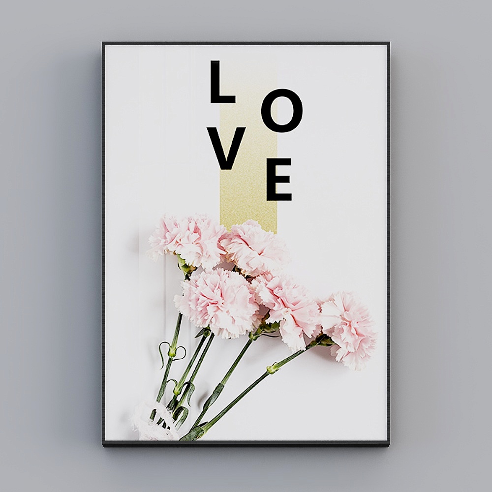 Happy Workshop - Nordic Wind - Ins Style Sofa Background Decorative Painting - Summer Flower Dream by Dream