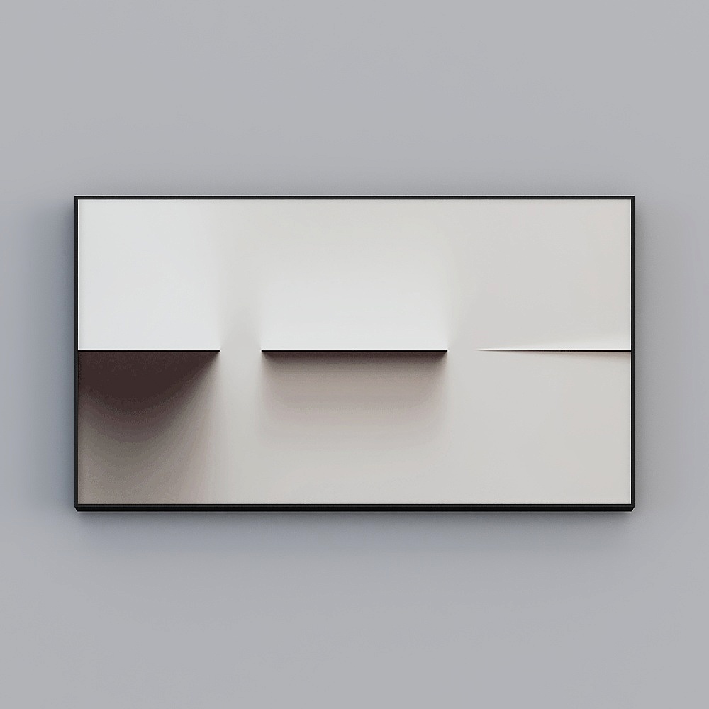 Abstract Geometric Frame 3D model