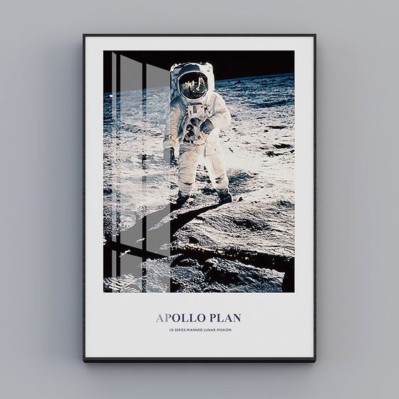 Apollo Plan 3D model for Space Enthusiasts