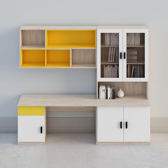 Urban Workspace 3D model for Modern Design