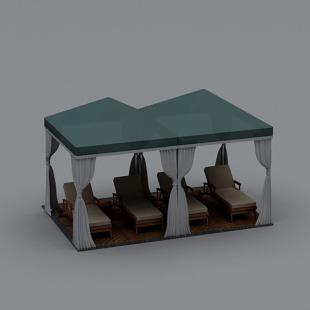 Outdoor Pavilion - Modern Gazebo-1