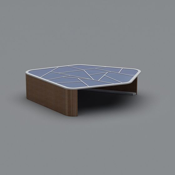 Geometric Art Coffee Table 3D model