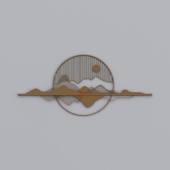 Nature’s Melody Low-Poly 3D Model