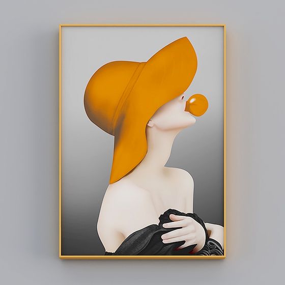 Dreamy Bubble 3D model - A Low Poly Art Piece