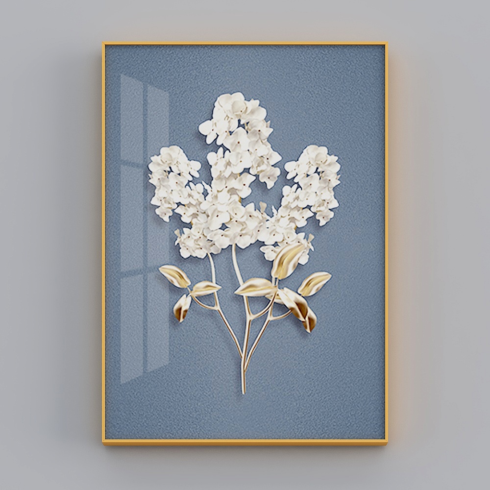 Zhuo Yi - Modern wind - living room dining room xuanguan decoration painting - brush autumn