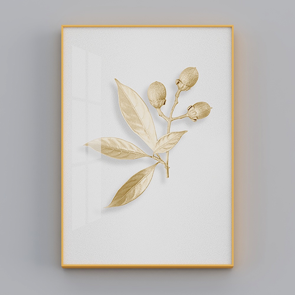 Zhuo Yi - Modern wind - living room dining room xuanguan decoration painting - brush autumn