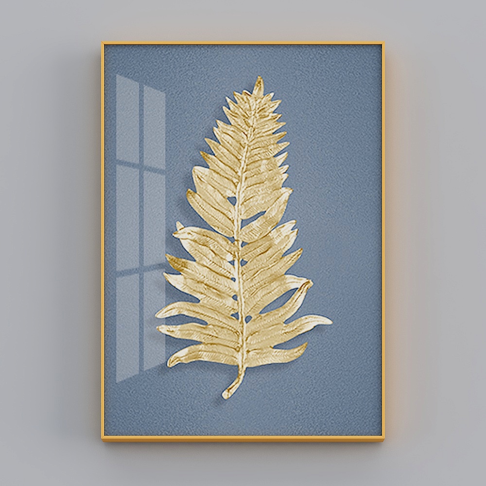 Zhuo Yi - Modern wind - living room dining room xuanguan decoration painting - brush autumn