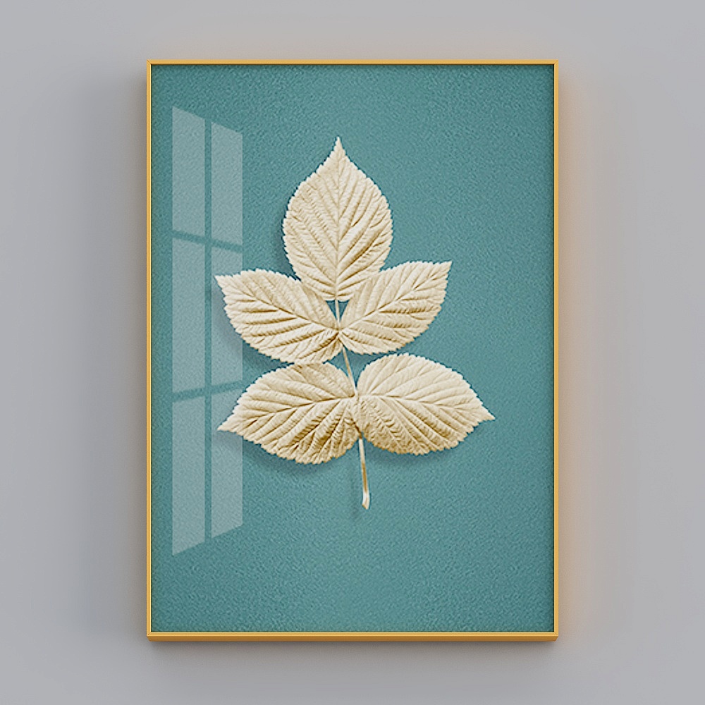 Zhuo Yi - Modern wind - living room dining room xuanguan decoration painting - brush autumn