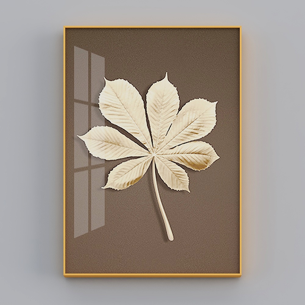 Zhuo Yi - Modern wind - living room dining room xuanguan decoration painting - brush autumn