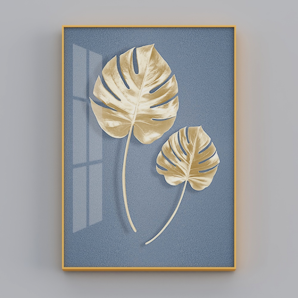 Zhuo Yi - Modern wind - living room dining room xuanguan decoration painting - brush autumn