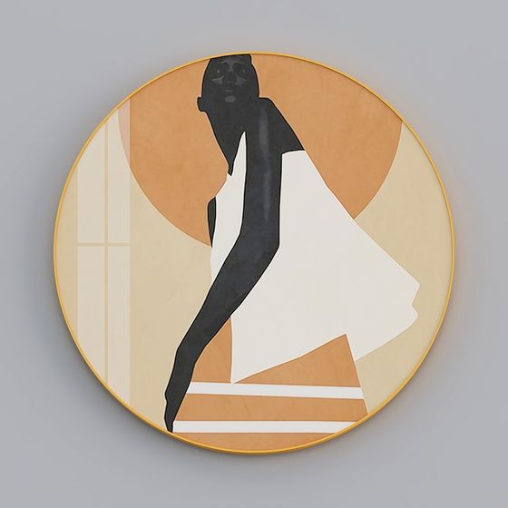 Abstract Dancer 3D model