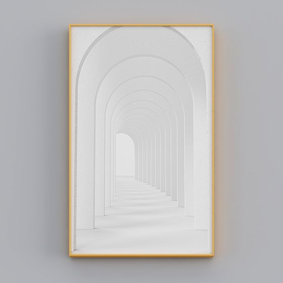 Elegant Arch 3D Model for Modern Aesthetics