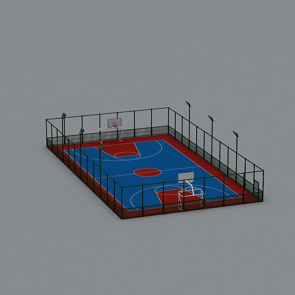 270D cancha de tenis multipropósito