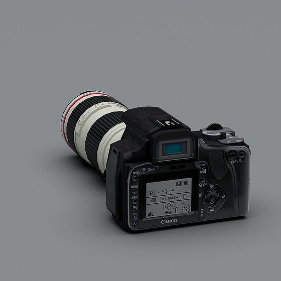 Stylish Low-Poly 3D Camera Model for Creative Projects