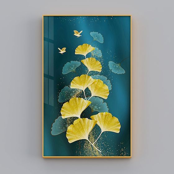 Autumn Window 3D model