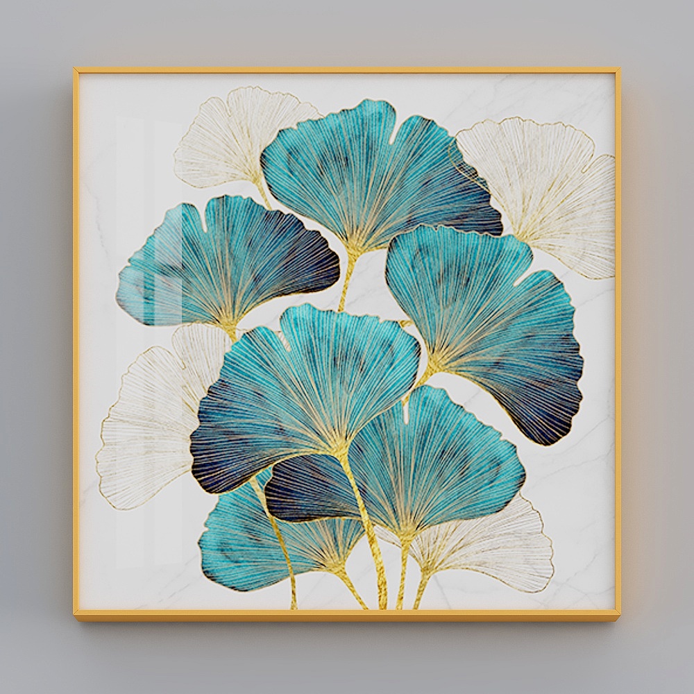 Zhuo Yi - สไตล์โมเดิร์น - ภาพจิตรกรรมฝาผนังแปลงการขยายพื้นที่ Ginkgo Biloba - อัลมอนด์ Fu Ankang