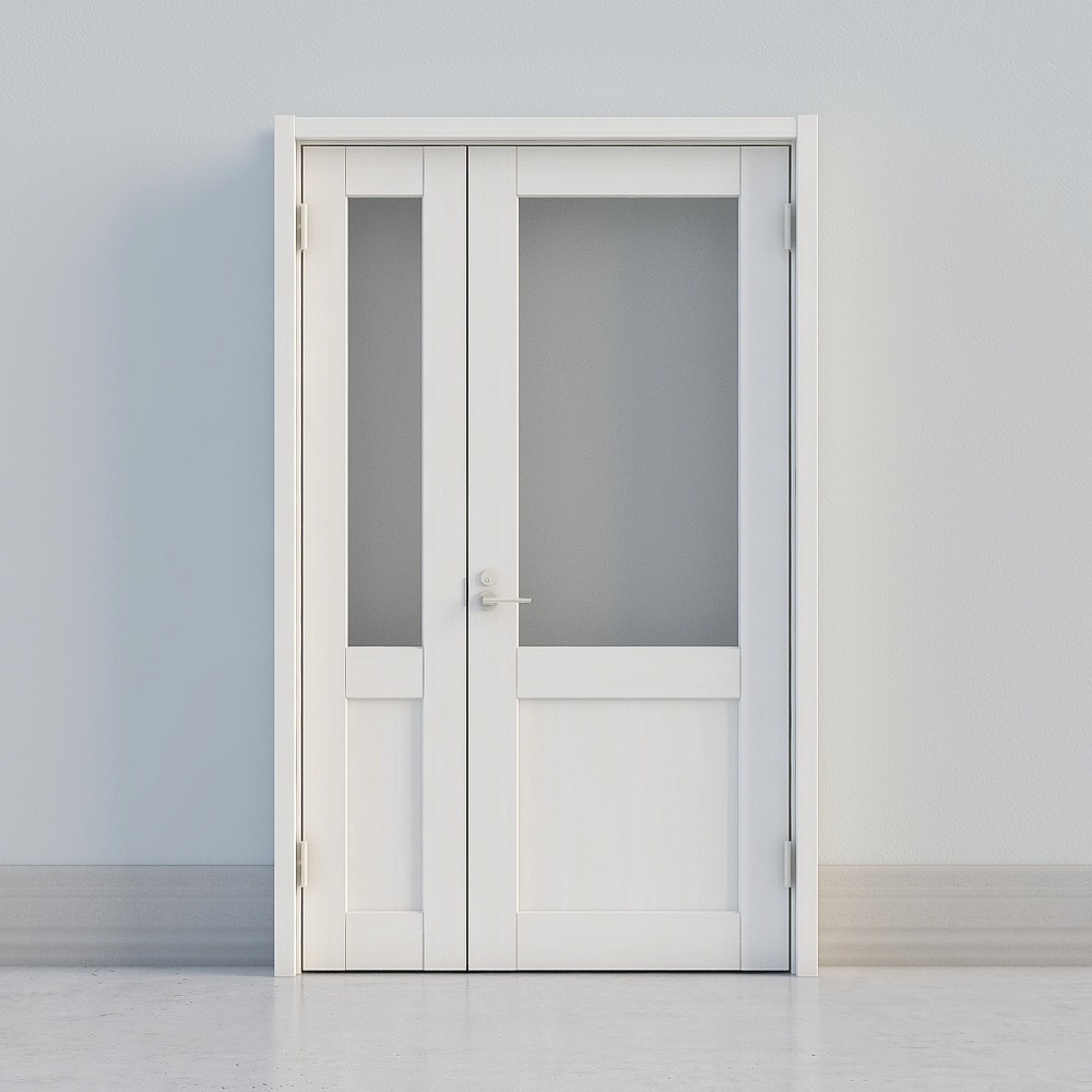 LIXIL wooden door - indoor door - BKT mother door - WW pure white