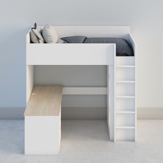 เตียงสองชั้นพร้อมโต๊ะ1.skp