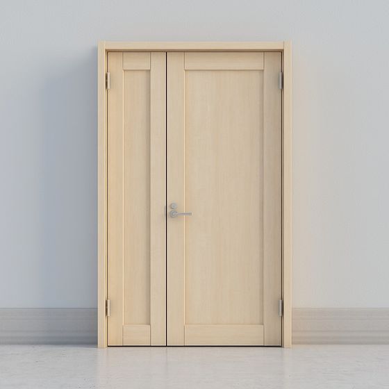 Minimalist Door 3D model