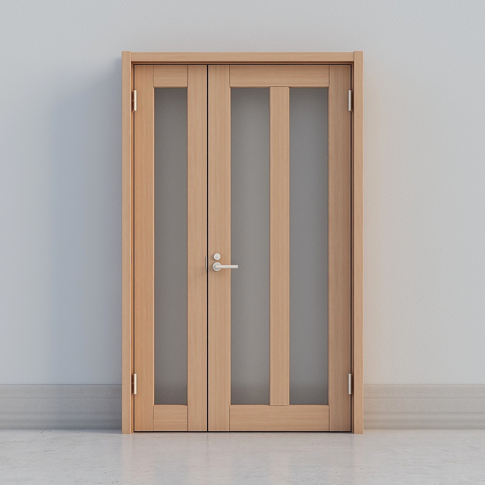 LIXIL wooden door - indoor door - BKJ child door - LL light tea color