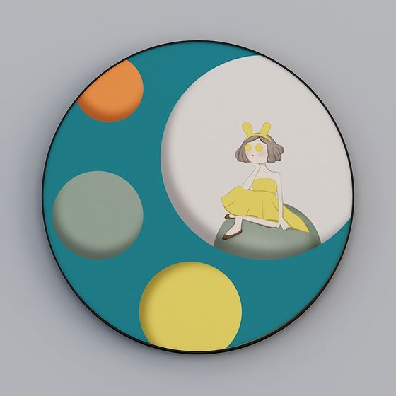 Moonlit Bunny 3D model