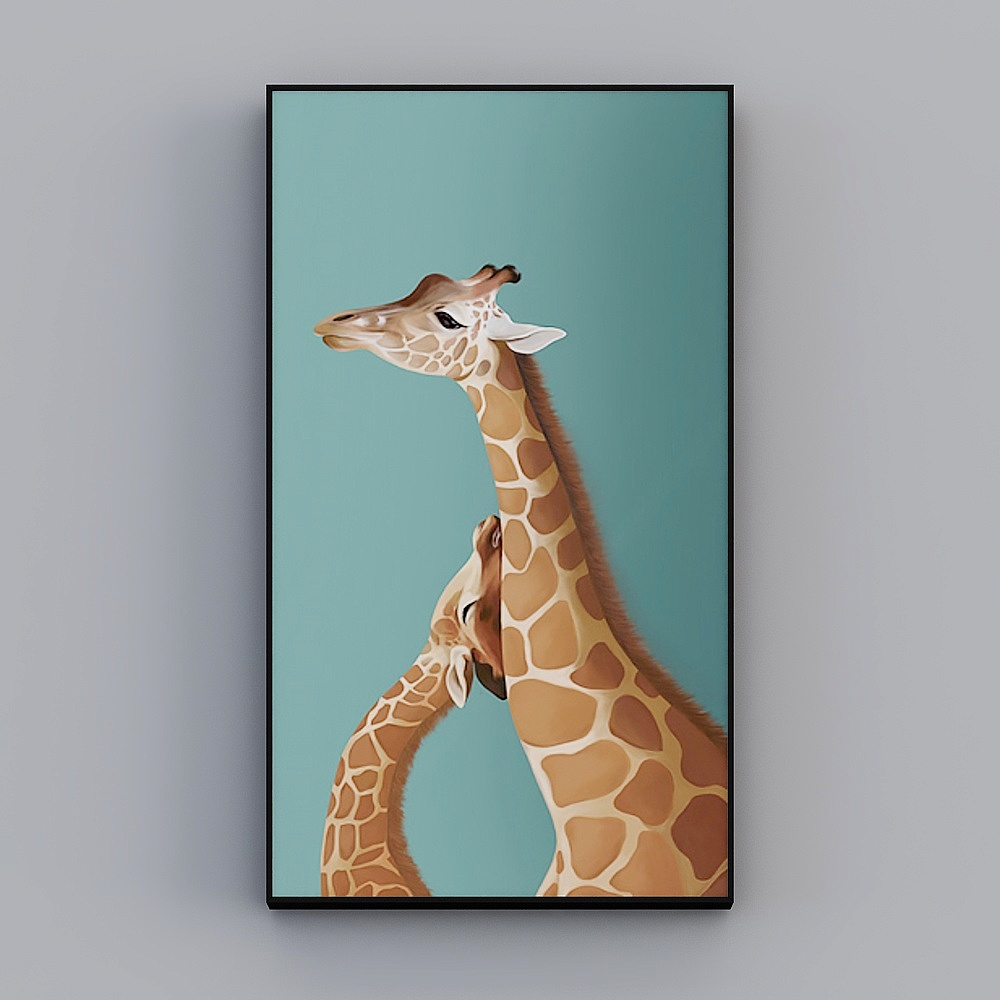 Roshan - Modern Wind - Guest Restaurant Bedroom Decoration Painting - Warm Moments