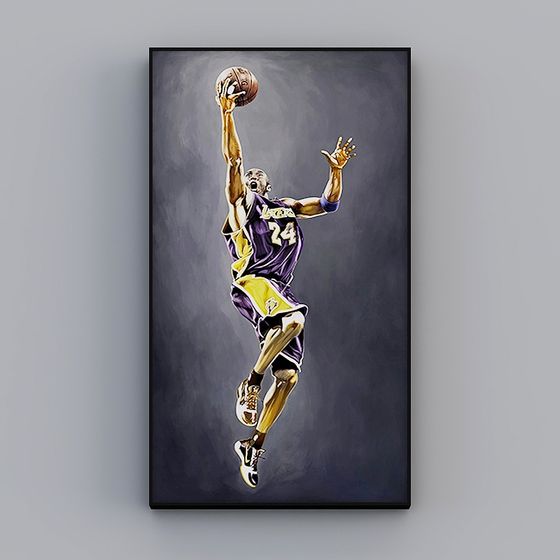 Roshan - Viento moderno - Pintura decorativa Hyun-Hyun de sala de estar dormitorio - Vida futbolística