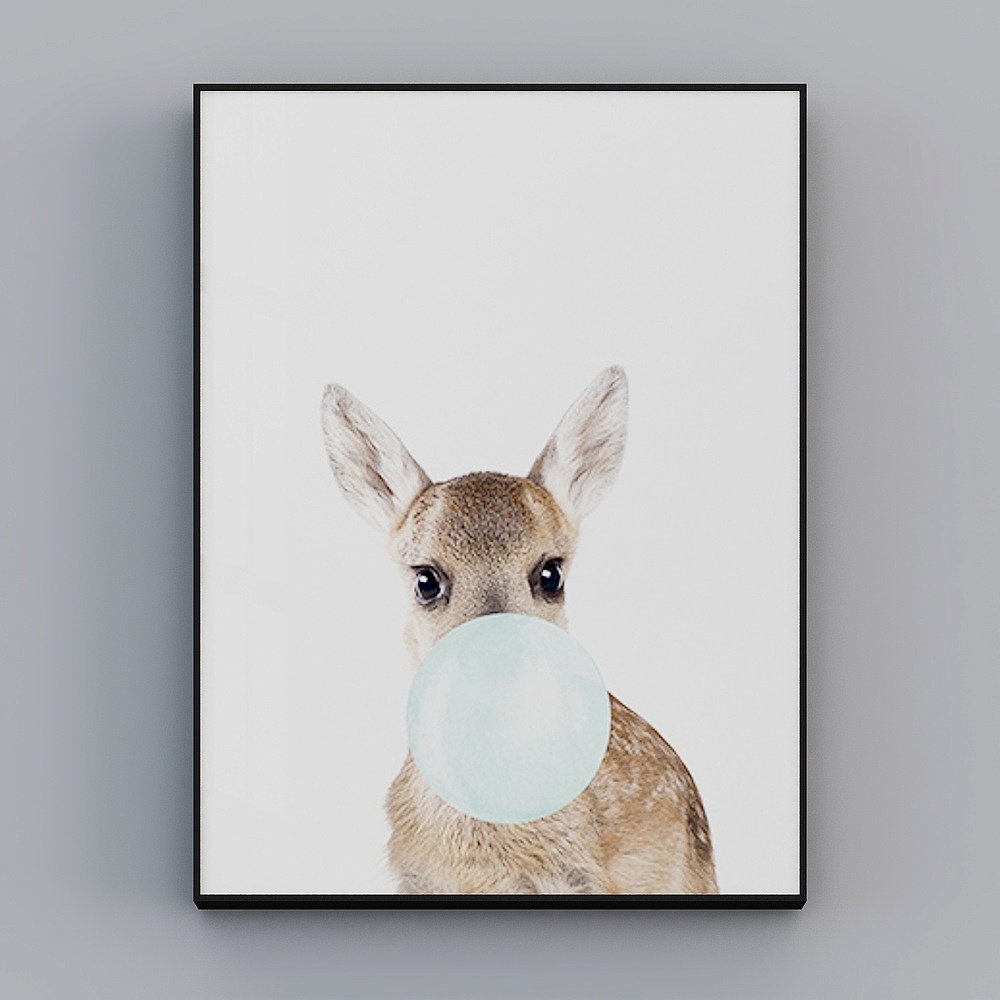 Roshan - Modern Wind - Guest Restaurant Hyunguan Bedroom Decoration Painting - Fun Heart