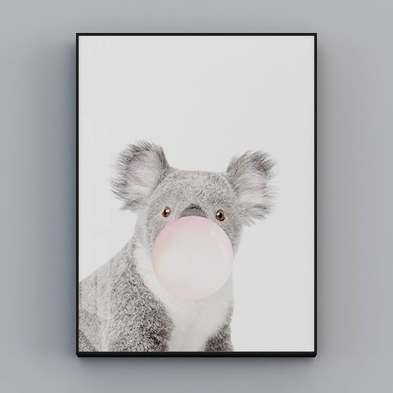 Adorable Koala Bear 3D model for Creative Projects
