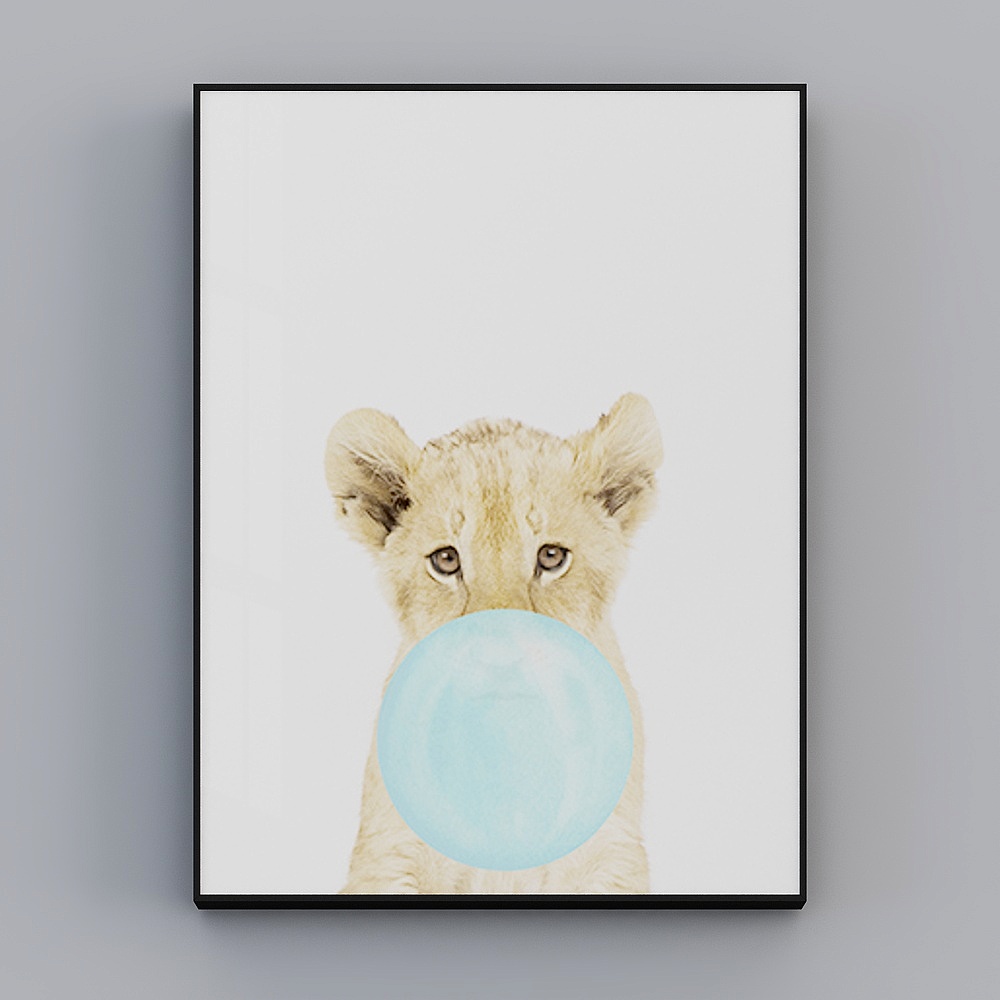 Roshan - Modern Wind - Guest Restaurant Hyunguan Bedroom Decoration Painting - Fun Heart