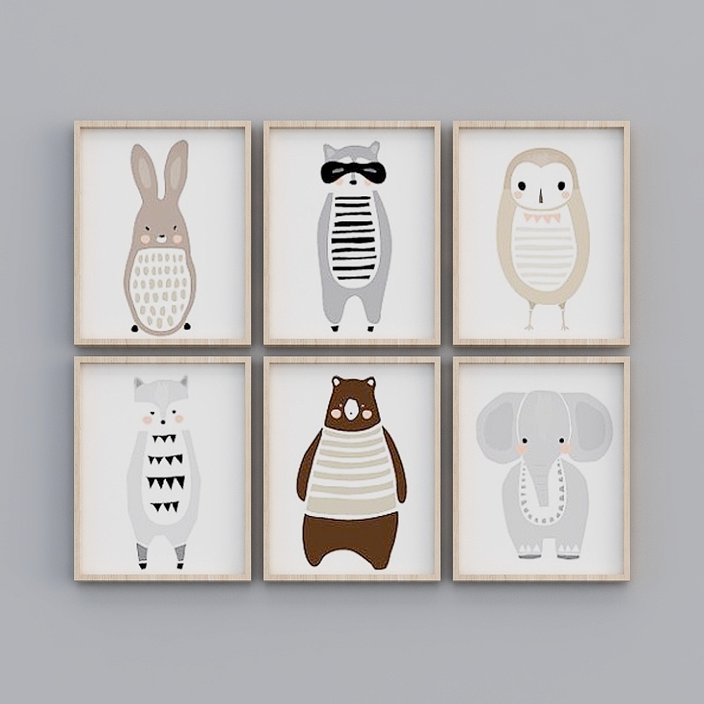 Children's decorative paintings