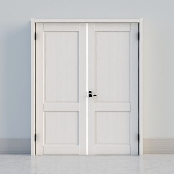 Modern Minimalist City Door 3D model