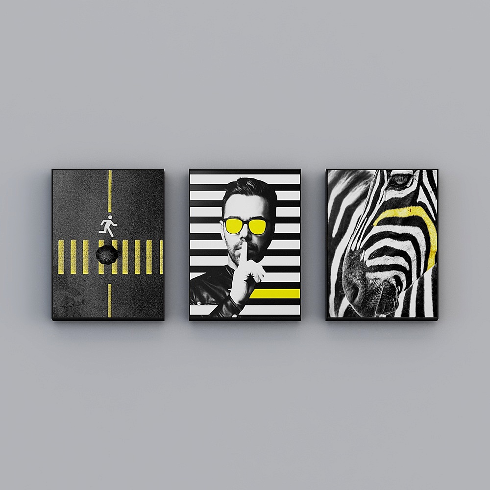 Roshan - Modern Wind - Guest Restaurant Bedrooms Xuanguan Decorative Paintings - The Epitome of the World