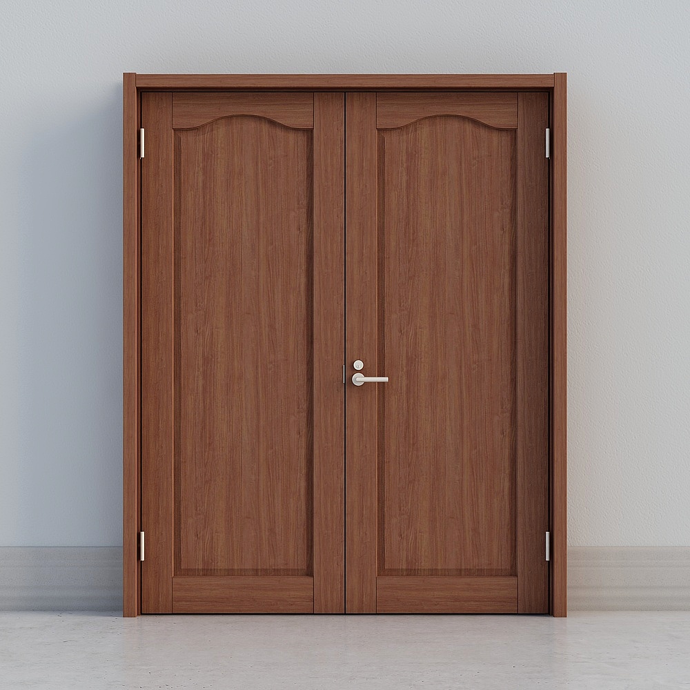 classic wooden doublr door