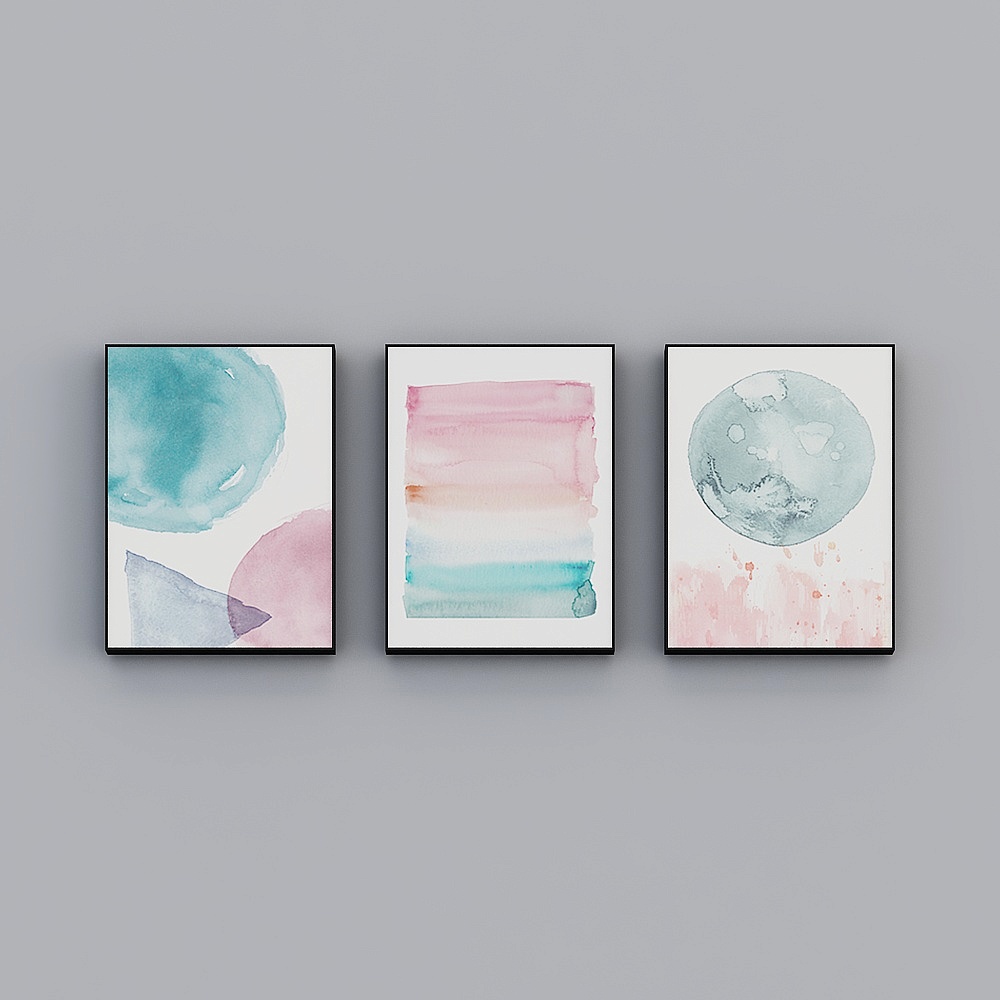 Roshan - Modern Wind - Guest Restaurant Bedrooms Xuanguan Decorative Paintings - The Epitome of the World