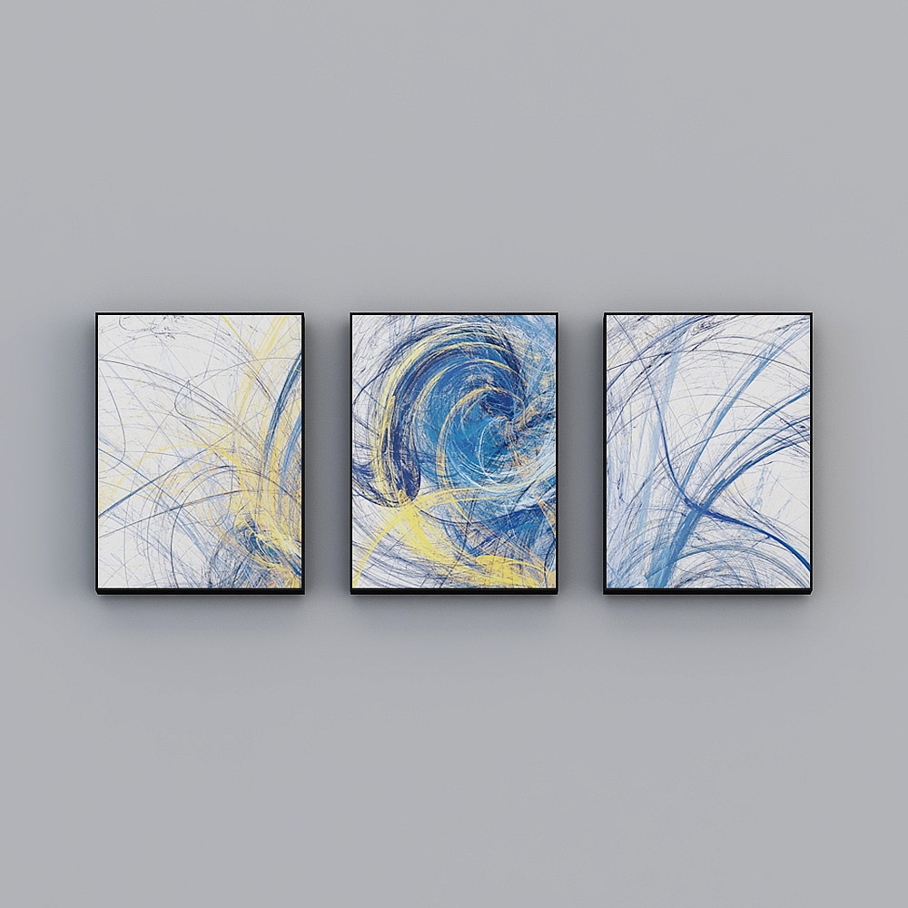 Roshan - Modern Wind - Guest Restaurant Bedrooms Xuanguan Decorative Paintings - The Epitome of the World