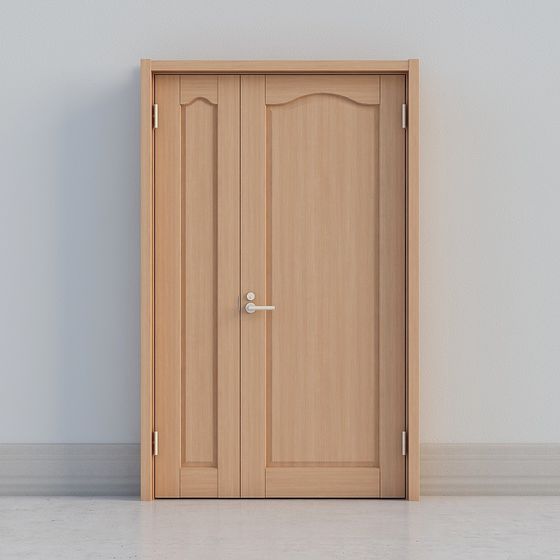 Chic Low-Poly Door 3D model for Contemporary Spaces