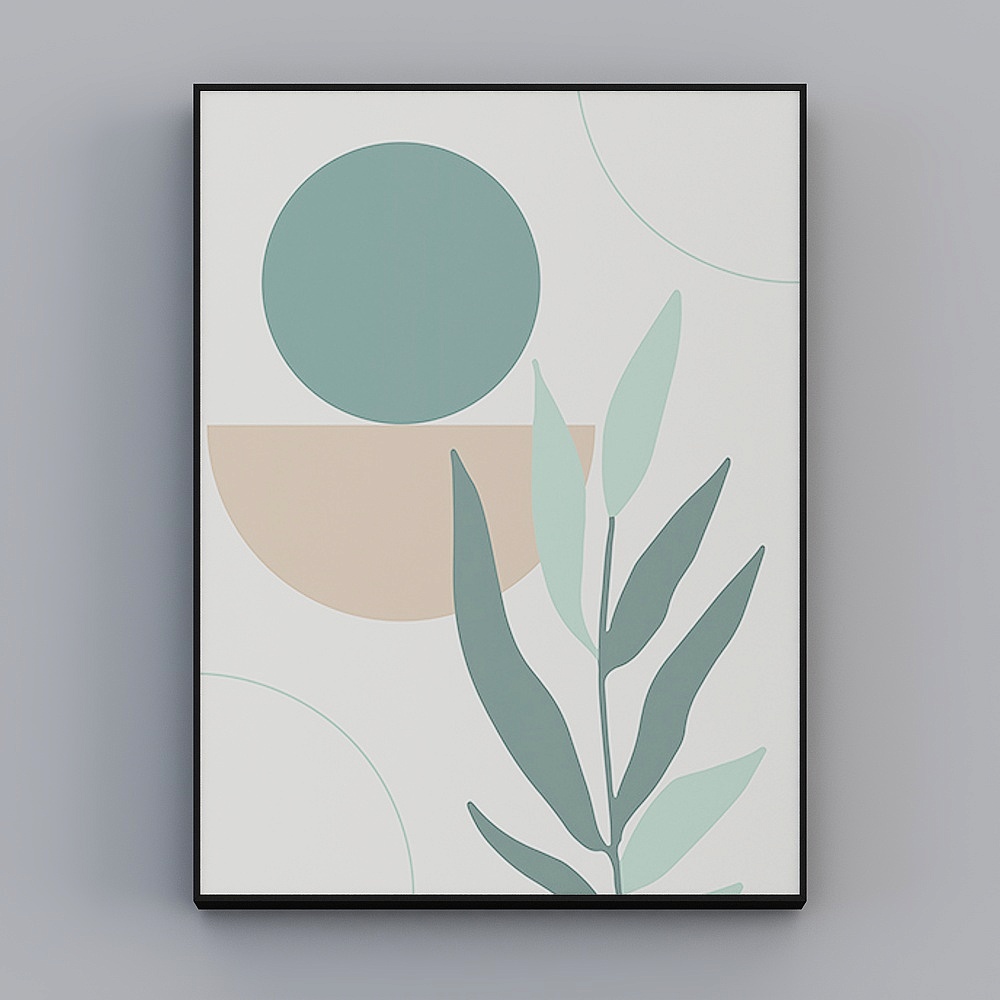 Roshan - Modern Wind - Guest Restaurant Bedroom Hyun-Jin Painting - Adorned