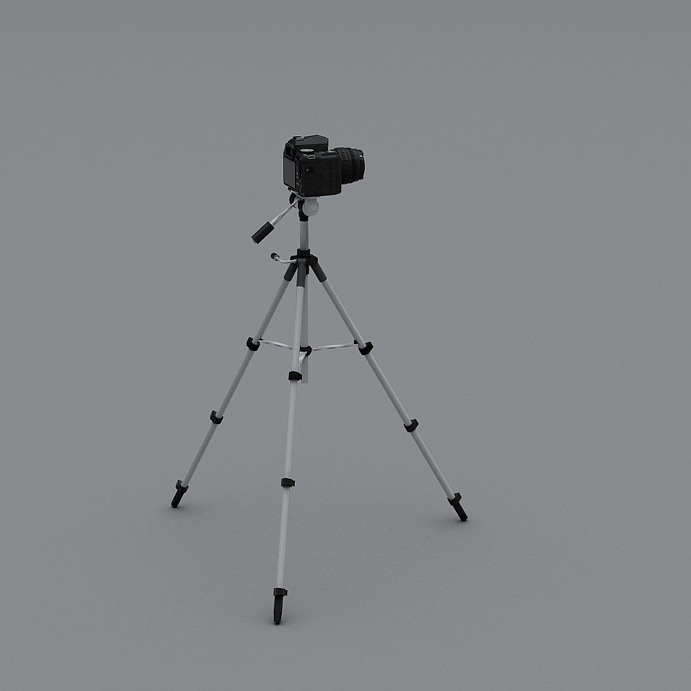 Stylish Camera Tripod 3D model