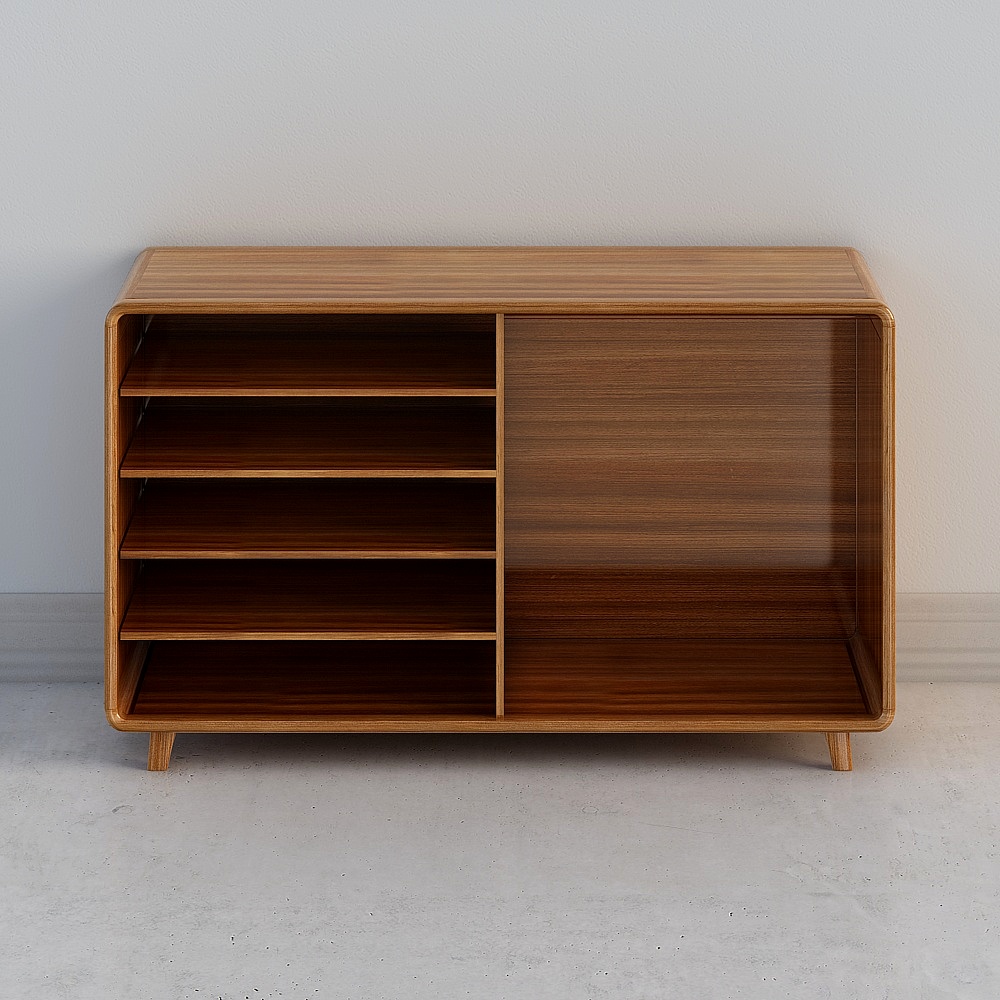 Custom cabinet interior