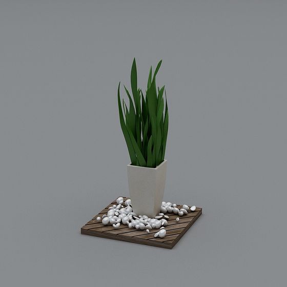 Urban Greenery 3D Model for Designers and Developers