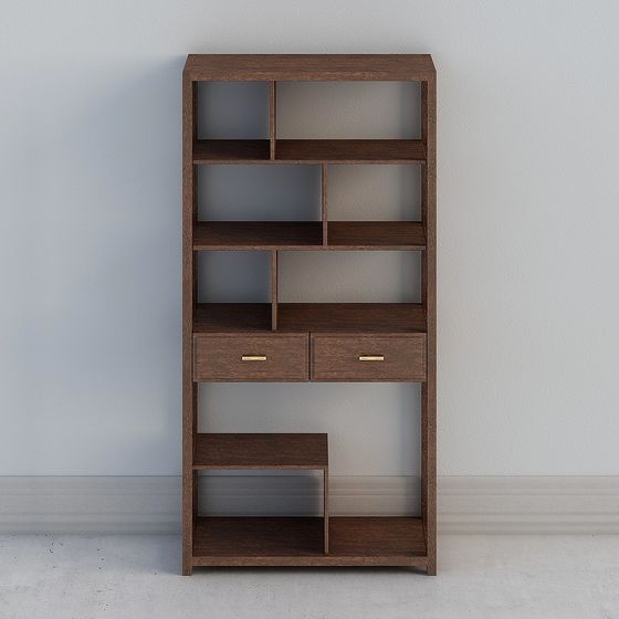 Urban Elegance Bookshelf 3D model