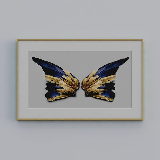 Dreamy Wings 3D model for Creative Projects