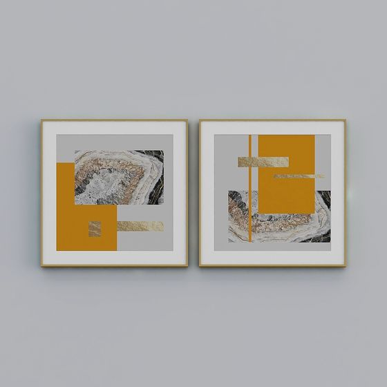 Abstract Art Low-Poly 3D Model Collection