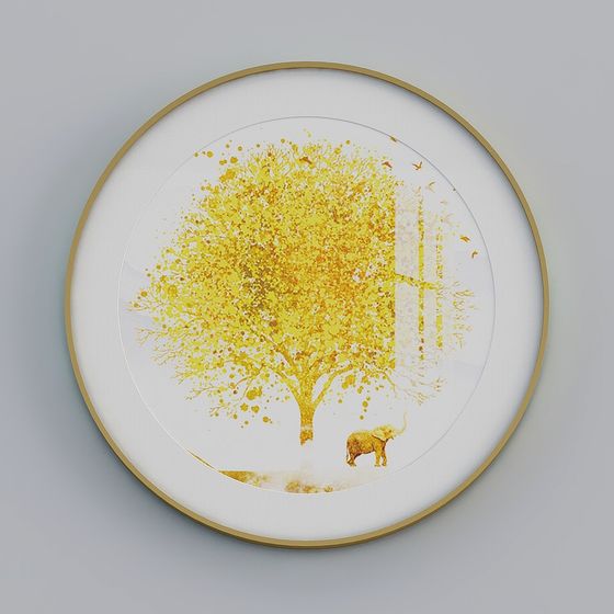 Autumn Forest 3D model for Creative Projects