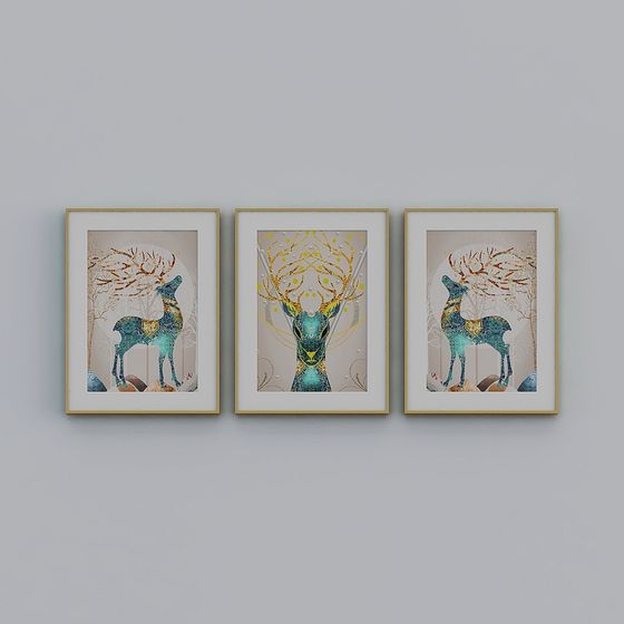 Spirit of the Forest 3D Model Art Collection