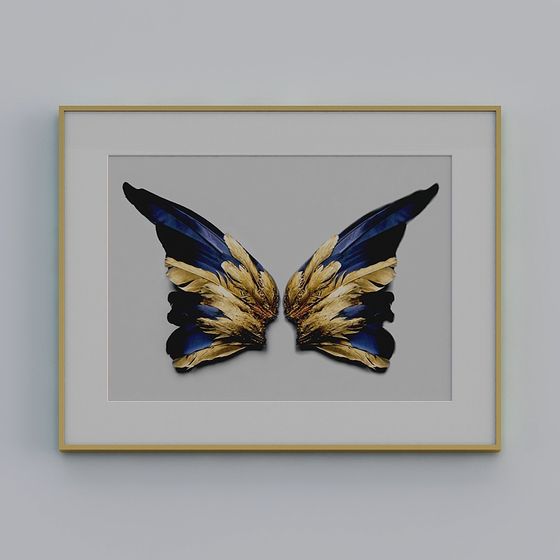 Dreamy Wings 3D model for Designers