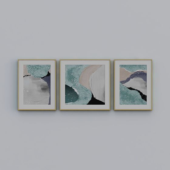 Abstract Painting Series 3D Model