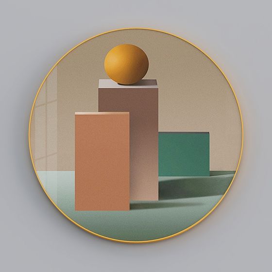 Balance Realm 3D model for Creative Projects